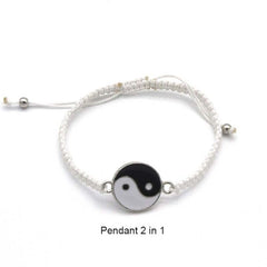 20 Various Chinese Tai Chi Breaded Couple Bracelets