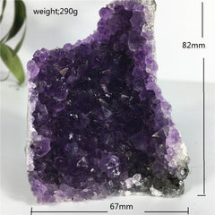36 Various Natural Amethyst Quartz Crystal Cluster