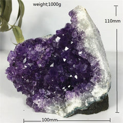 36 Various Natural Amethyst Quartz Crystal Cluster