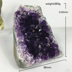36 Various Natural Amethyst Quartz Crystal Cluster