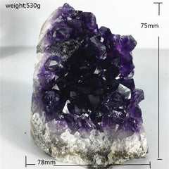 36 Various Natural Amethyst Quartz Crystal Cluster