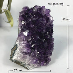 36 Various Natural Amethyst Quartz Crystal Cluster