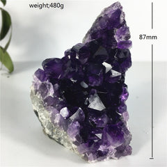 36 Various Natural Amethyst Quartz Crystal Cluster