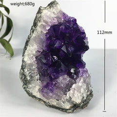 36 Various Natural Amethyst Quartz Crystal Cluster