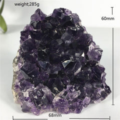36 Various Natural Amethyst Quartz Crystal Cluster