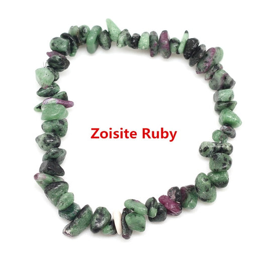 41 Various Natural Crystal Bracelets & Necklaces